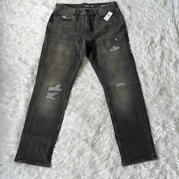 Old Navy Men’s Slim Built-In tough/Flex Ripped Jeans for Men size 32 X 30 - Picture 3 of 14